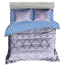 Wholesale bedspreads duvet cover set with bed sheet microfiber printed bedspreads